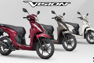 Honda Vision 110 2026 – Neue Farben für den City-Roller