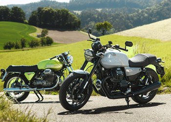 Moto Guzzi V7 Sport 2026 trifft auf ihre Wurzeln aus 1972
