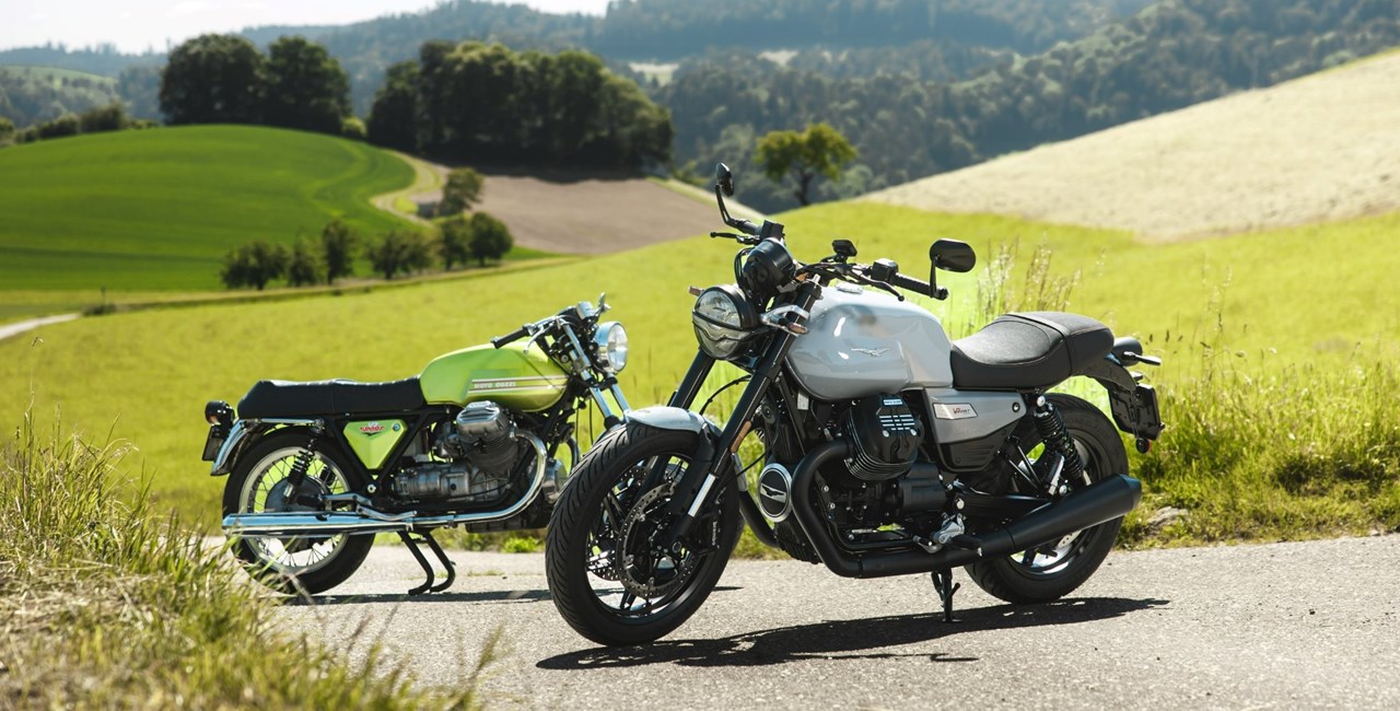 Moto Guzzi V7 Sport 2026 trifft auf ihre Wurzeln aus 1972