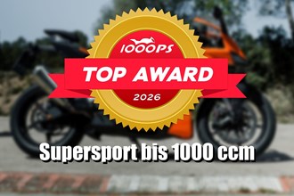 Top 10 Supersport Motorräder bis 1000 ccm