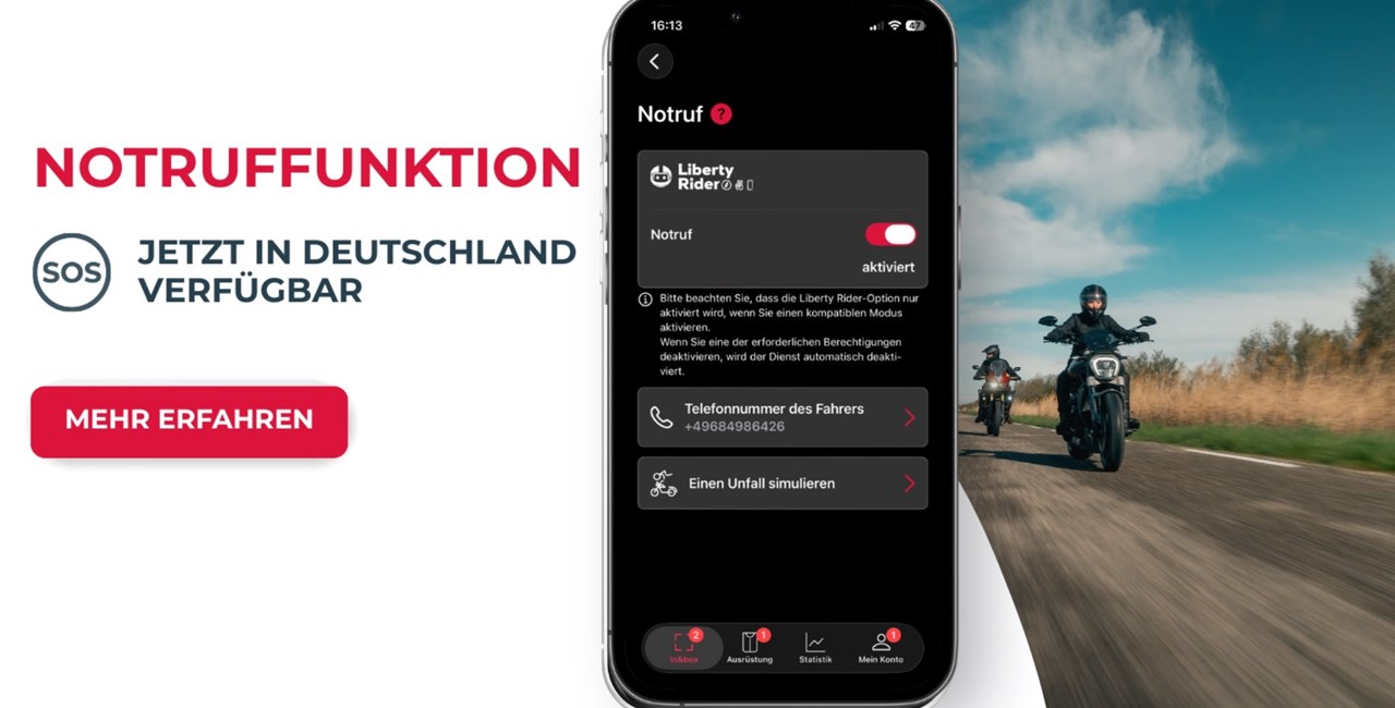 In&motion bringt automatische Notruffunktion nach Deutschland