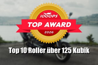 Top 10 Roller über 125 Kubik 2026