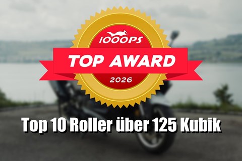 Top 10 Roller über 125 Kubik 2026