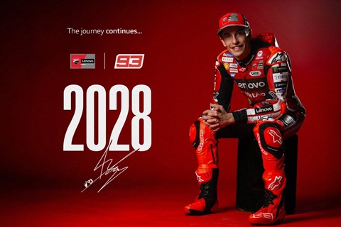 Marc Márquez bleibt bei Ducati bis 2028
