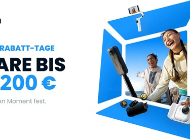 Insta360 Super-Rabatt-Tage: bis zu 200 Euro sparen