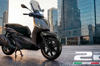 Piaggio Beverly 25th Anniversary: Sondermodell zum 25. Geburtstag