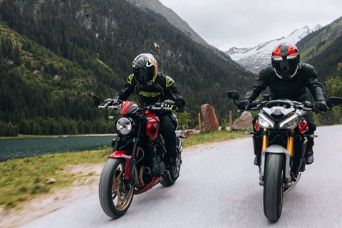 Triumph Trident 800 vs. Triumph Street Triple 765 RX