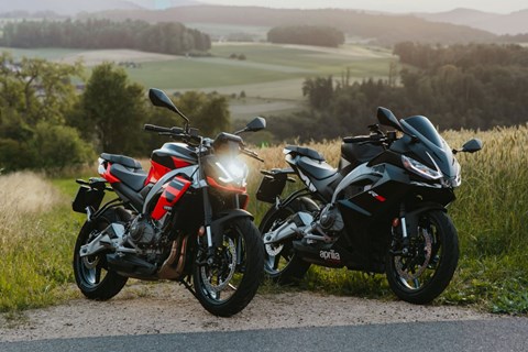 Aprilia RS 457 vs Tuono 457 im A2 Vergleichstest