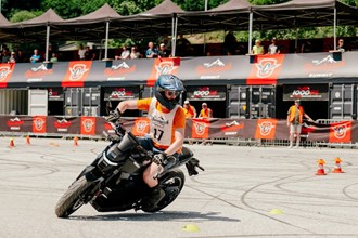 Moto Gymkhana beim Newchurch Summit