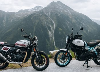 Triumph Tracker 400 vs. Royal Enfield Guerrilla 450