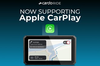 Cardo Ride App erhält Apple CarPlay Integration