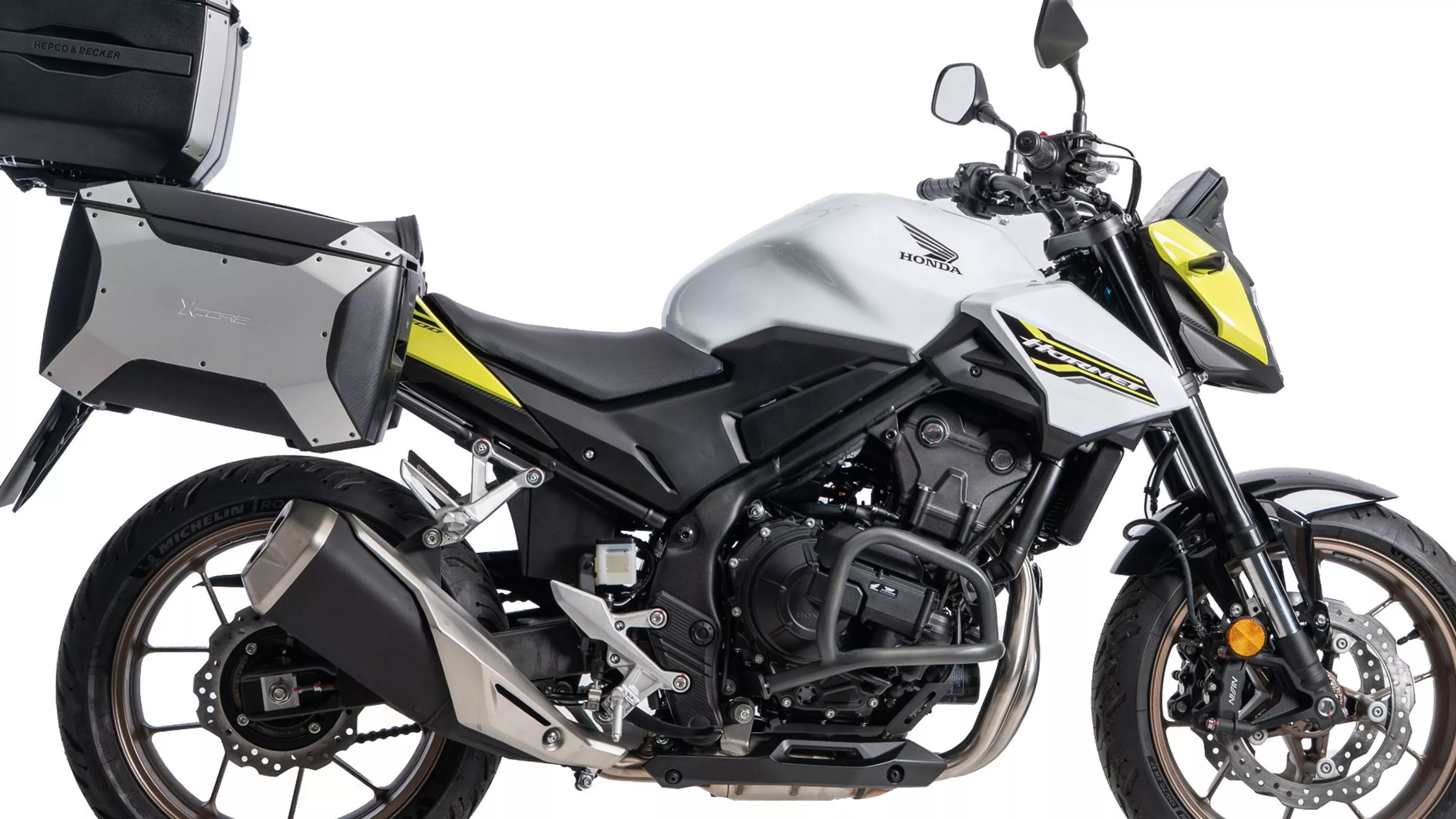 Honda CB 500 Hornet: Neuer Motorschutzbügel fürs E-Clutch-Modell Honda CB 500 Hornet: Neuer Motorschutzbügel fürs E-Clutch-Modell