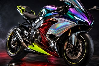 Motorradlacke mit Spezialeffekten im Überblick