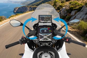 Wunderlich Navi-Verlegung für BMW R 1300 RS vorgestellt