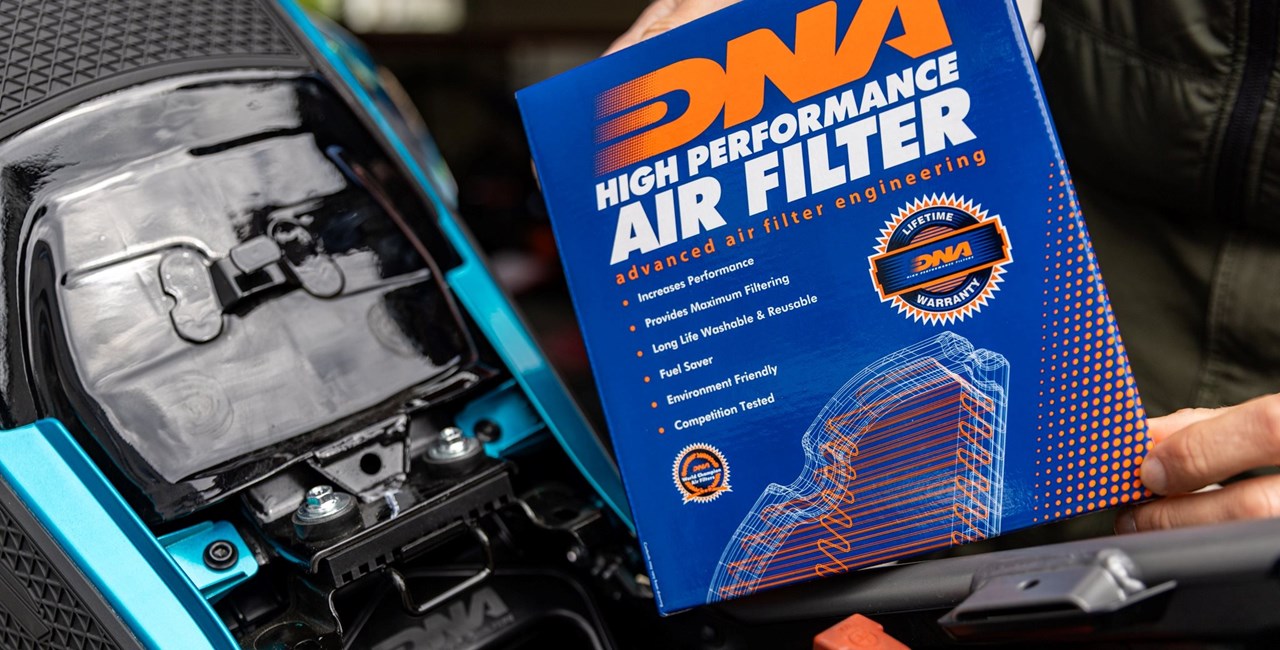 DNA Luftfilter, Stage-2-Cover und Ölfilter für die CFMOTO 450MT