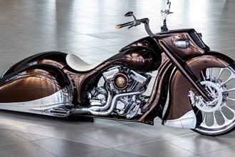 1930er Custombike? Slow Burn räumt bei der European Bike Week ab