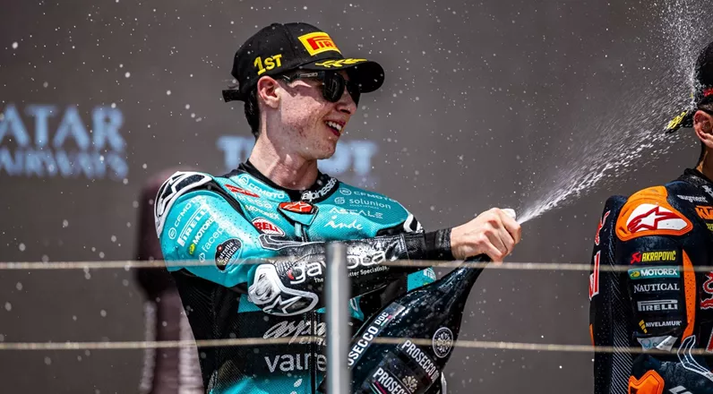 How does one become a motorcycle racer? Máximo Quiles, the 18-year-old leading the 2026 Moto3 World Championship, explains in an interview his path from a mini-bike to the top of the championship - and what awaits him in Moto2 in 2027.