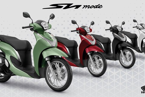Honda SH Mode 125 2027: Neues Design und TFT-Display