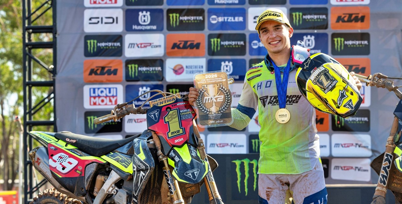 Triumph MX2-Weltmeister 2026: Farres holt den Titel