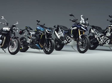 Triumph Neuheiten 2027: Vier neue Modelle bis Jahresende