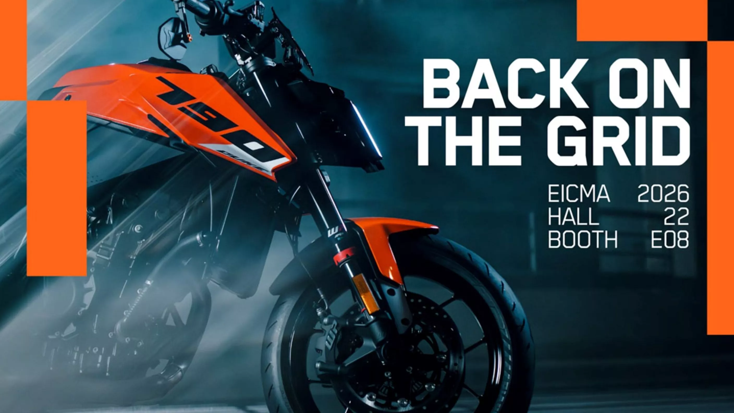 KTM auf der EICMA 2026: Comeback in Mailand KTM auf der EICMA 2026: Comeback in Mailand