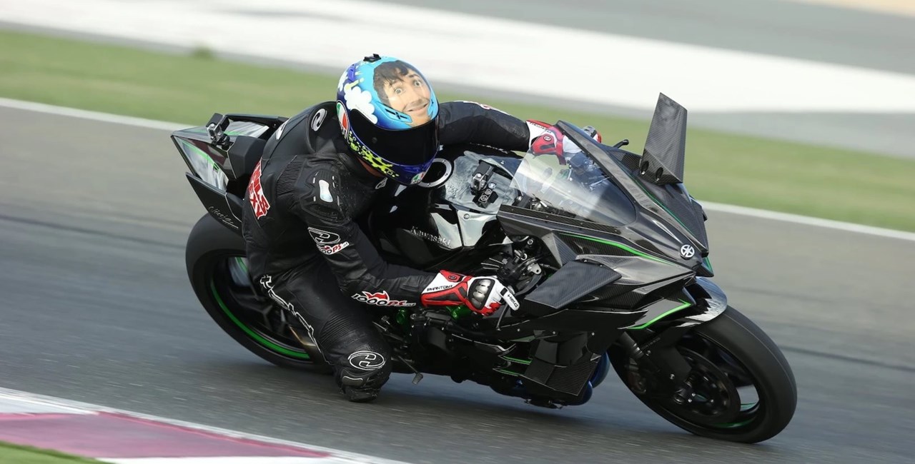 Kawasaki in 25 Jahren 1000PS zweimal vorausgefahren