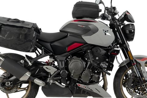 Triumph Trident 800: Neues Zubehör von Hepco & Becker