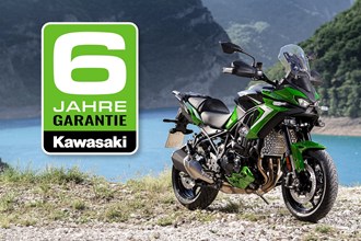 Kawasaki verlängert Motorrad-Garantie auf sechs Jahre