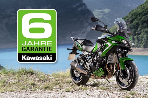 Kawasaki verlängert Motorrad-Garantie auf sechs Jahre