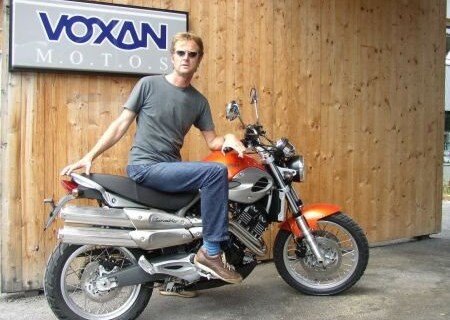 Erster Voxan Scrambler eingetroffen