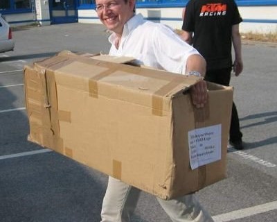 Mit den Bikers Friends in Brno