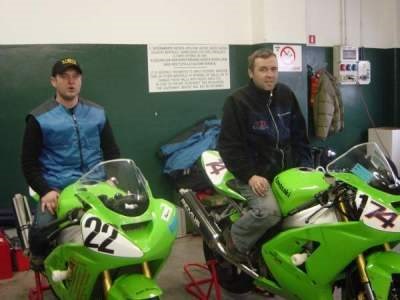 Erstes Training in Misano