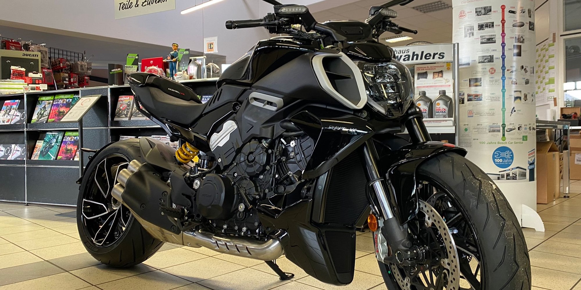 Die neue DUCATI DIAVEL V4 - JETZT bei uns ! 
