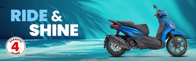 Piaggio Ride & Shine