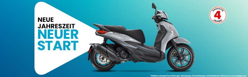 Piaggio Neue Jahreszeit Neuer Start
