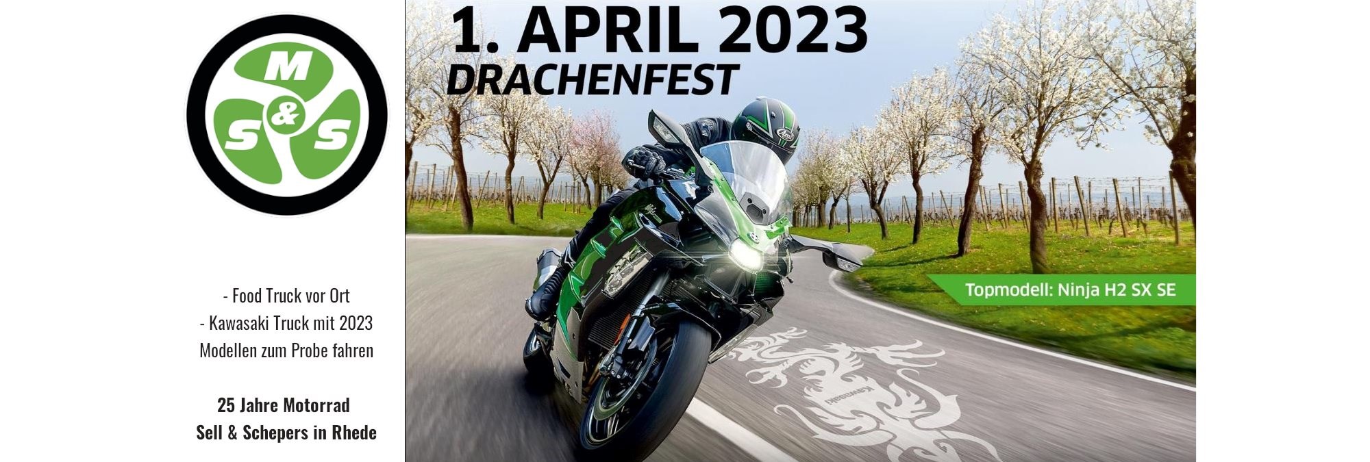 25 Jahre Motorrad Sell & Schepers - Drachenfest - Wir freuen uns auf Dich!