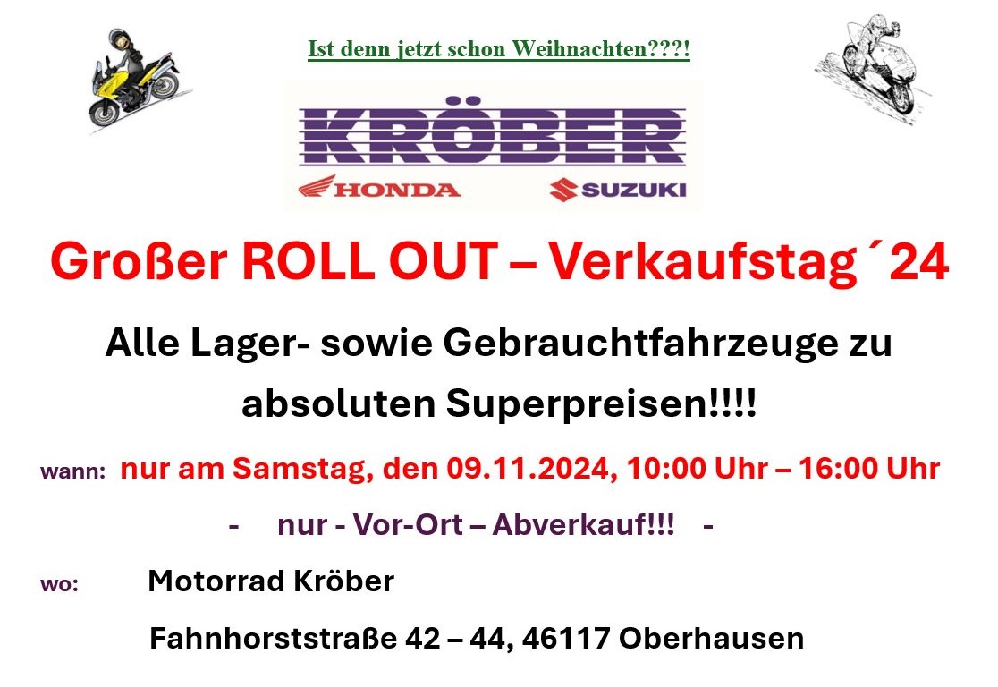 Großer Rollout - Verkaufstag 