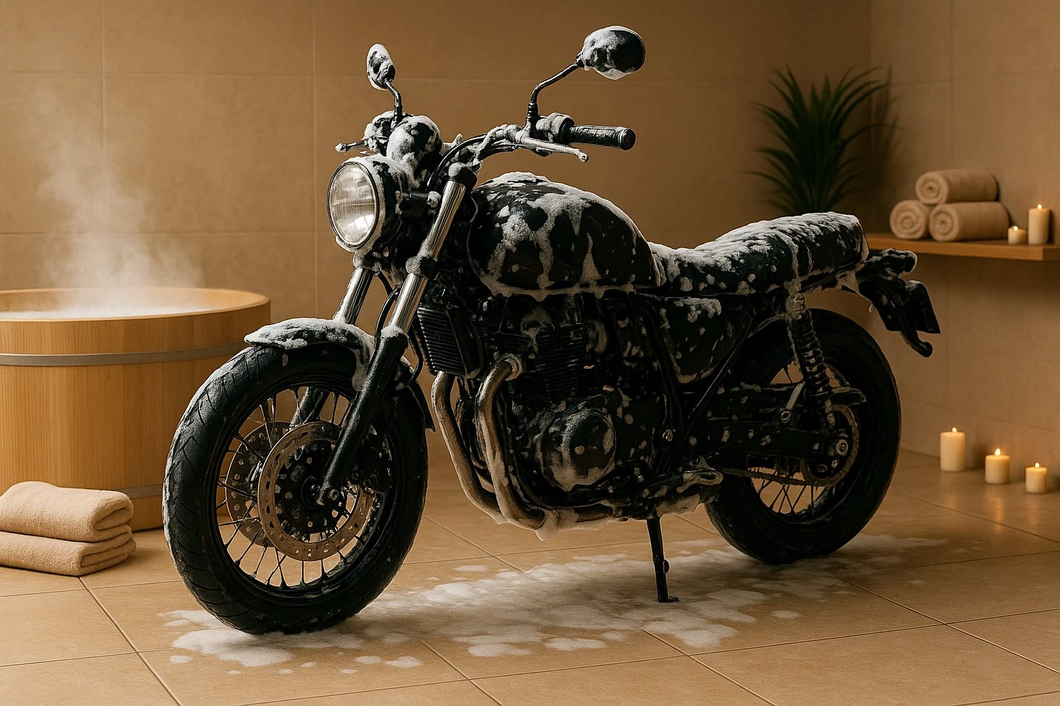 in unserem Moto-Spa...