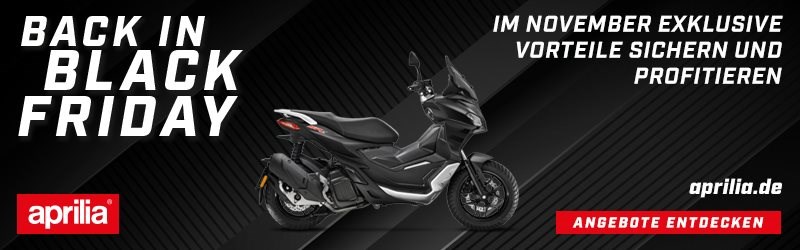  Back in BLACK Friday Aprilia Aktionen (bis 30.11.2024) Image