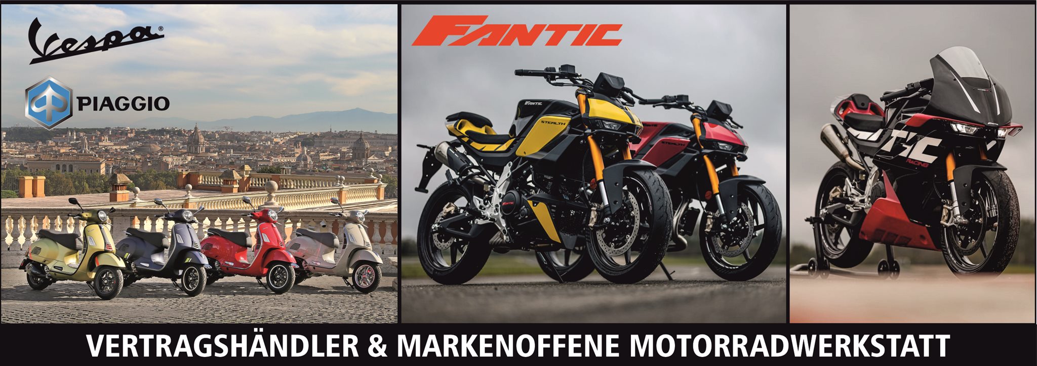 Vertragshändler & Markenoffene Motorradwerkstatt