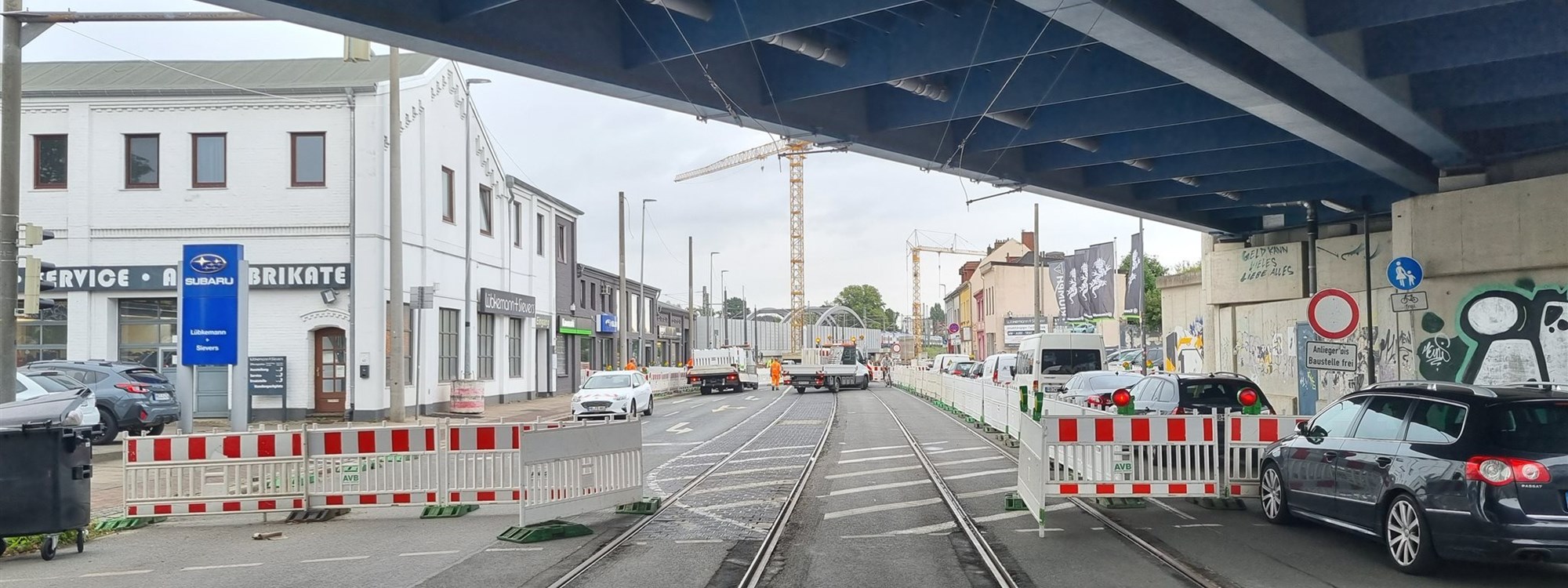 ACHTUNG STRASSENSPERRUNG ZUFAHRT ZU UNS IST FREI!!!!