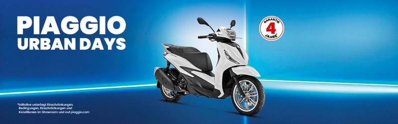 Piaggio Promo bis 30.04.2026. Mehr Infos...