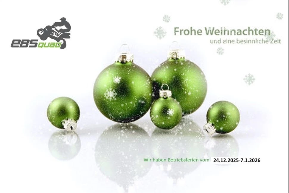 Frohe Weihnachten und einen Guten Rutsch ins Neue Jahr