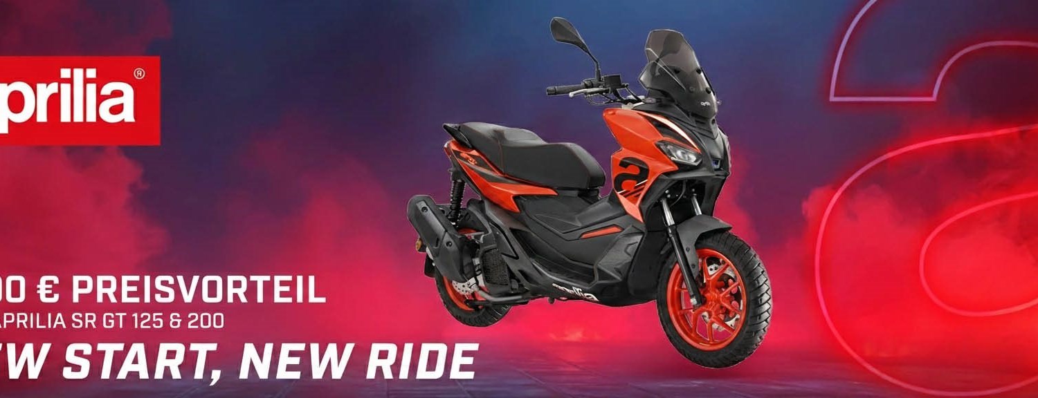 Aprilia Scooter New Start, New Ride Mobile Version