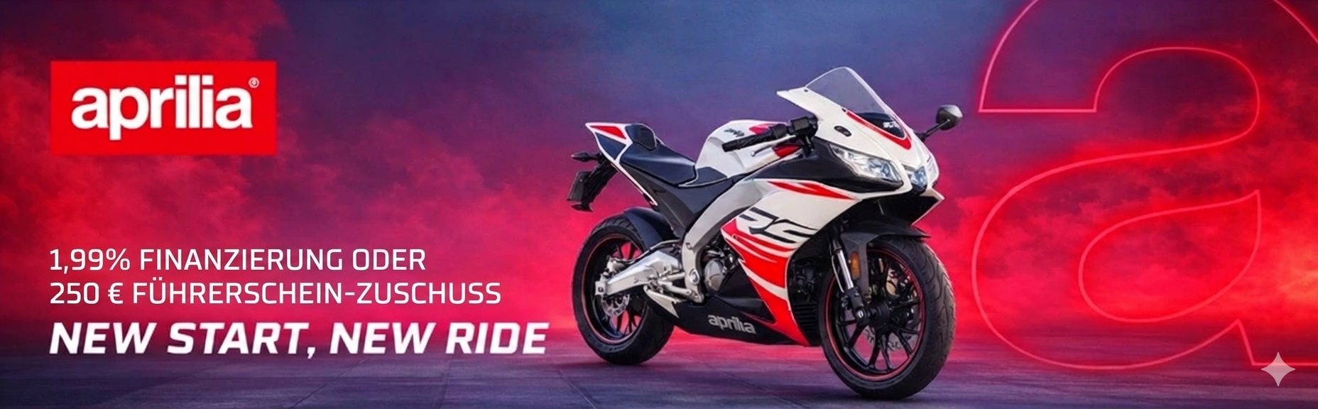 Aprilia 125 LKR - New Start - New Ride