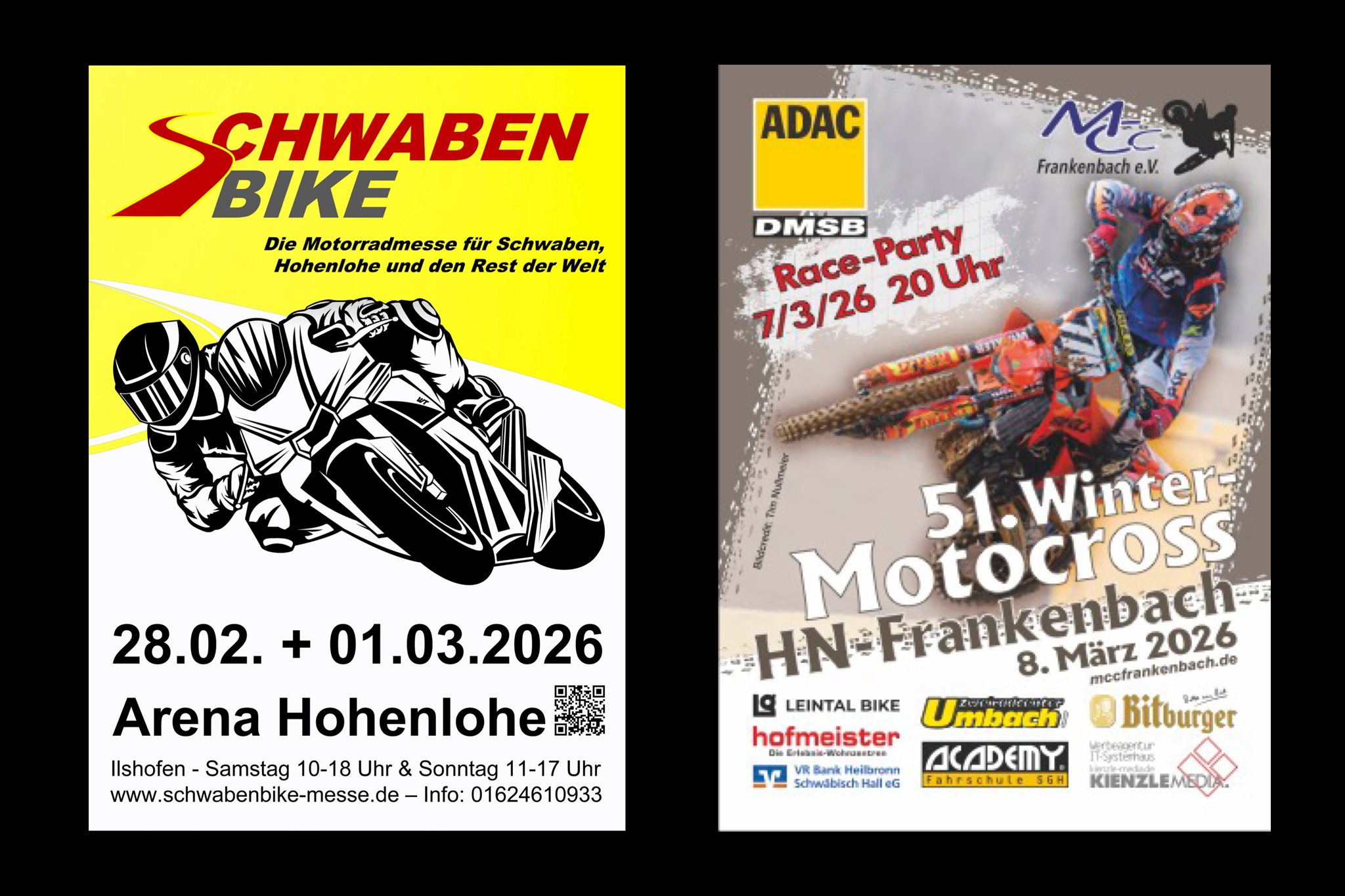 Saisonstart 2026! Schau in die Events, für mehr Info!