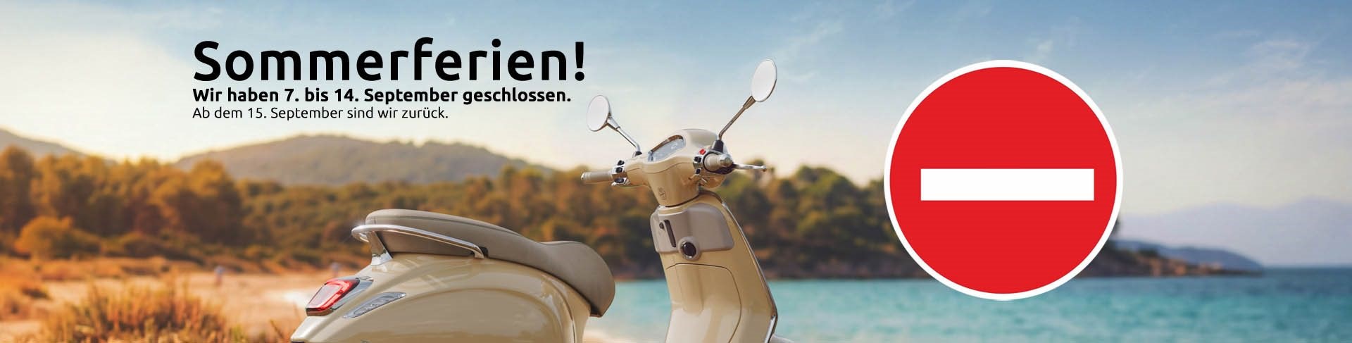 Betriebsruhe 7. bis 14. September bei hmf. Image