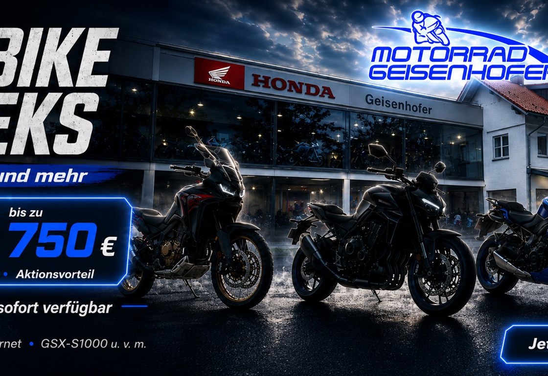 BIG BIKE WEEKS! 999ccm und mehr – jetzt Big Bike Vorteil sichern