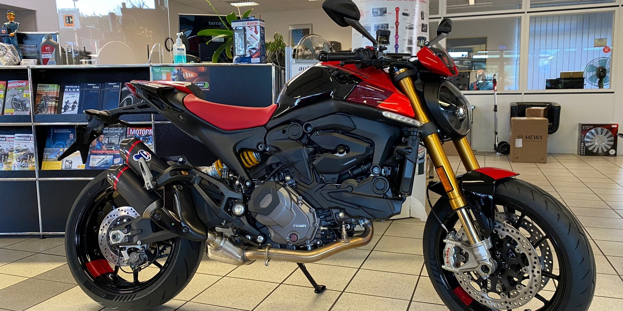 Die NEW MONSTER SP  -  von DUCATI