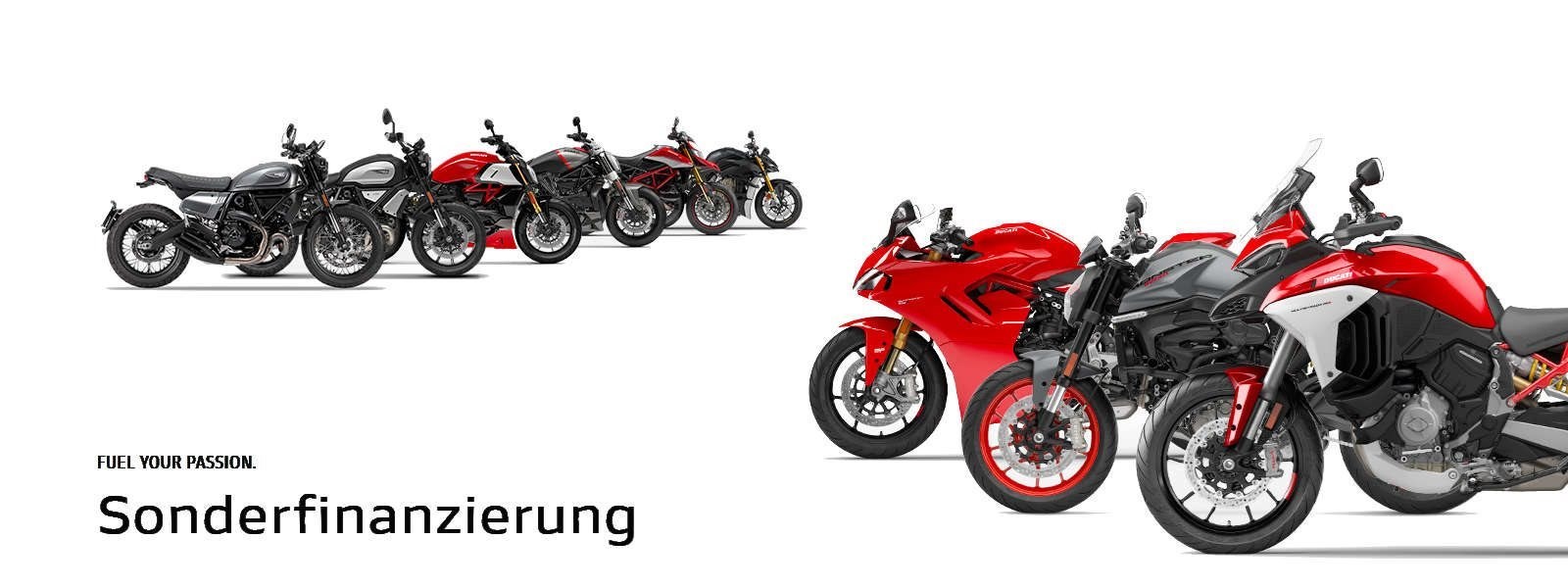 DUCATI - DUCATI - FORZA DUCATI ! JETZT ab 4,99 % eff. Zins finanzieren !